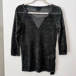 A|X Armani Exchange top. Size S